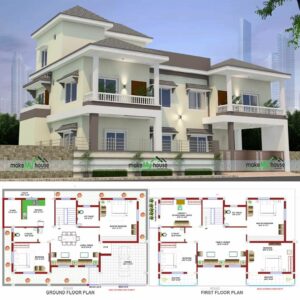 Maison bâti de Douala